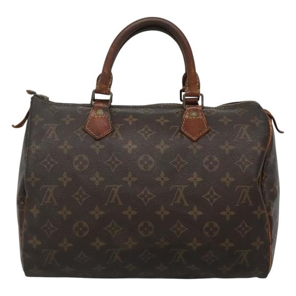 LOUIS VUITTON Monogram Speedy 30 Hand Bag M41526 LV Auth bs23681 - Picture 2 of 16